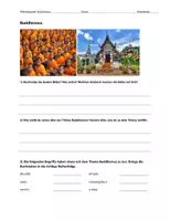 Vorschau - Arbeitsblätter - Buddhismus - Materialpaket - Deckblatt