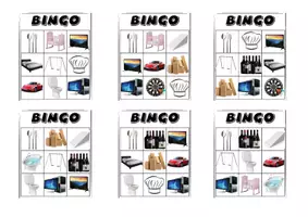 Aperçu - Jeux - Bingo Pièces de la maison - Page 1