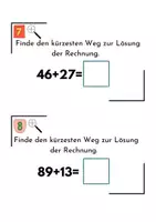 Vorschau - Aufgabenkarten - Materialpaket analoges Programmieren Addition & Subtraktion - Seite 3