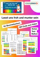 Vorschau - Spiele - Musik Boomwhackers 🎅🏼 Lasst uns froh und munter sein Boomwhackers Weihnachten St. Nikolaus - Deckblatt