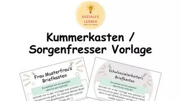 Vorschau - Anderer Materialtyp - Kummerkasten Briefkasten Vorlage - Deckblatt