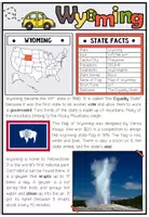 Vista previa - Juegos / Gamificación - USA - Wyoming (Fact Sheets, Worksheets and Games) - página 2
