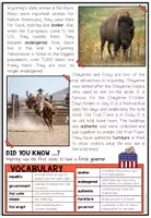 Vista previa - Juegos / Gamificación - USA - Wyoming (Fact Sheets, Worksheets and Games) - página 3