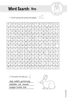 Vorschau - Arbeitsblätter - Word Search: Pets (4-fach differenziert) - Seite 3