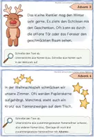Vorschau - Aufgabenkarten - Abschreib- und Lernkartei Advent - Sprache untersuchen - Seite 3