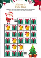 Aperçu - Jeux - Cahier jeux activités Noël 3-5 ans - Page 2