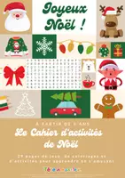Aperçu - Jeux - Cahier activités jeux noël 6-8 ans - Page de couverture