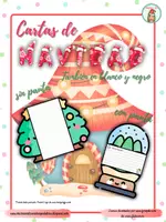 Vista previa - Manualidades / Dibujos para colorear - CARTAS NAVIDAD - Portada