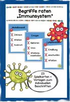 Vorschau - Spiele - Begriffe raten - Immunsystem - Gesundheit und Krankheit - Deckblatt
