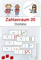 Vorschau - Spiele - Zahlenraum 20: Domino - Deckblatt