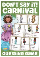 Vista previa - Unidades / Secuencias / Situaciones de Aprendizaje - Don't say it carnival game English juego Inglés - Portada