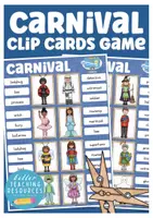 Vista previa - Juegos / Gamificación - carnival clip cards juego inglés English game - Portada
