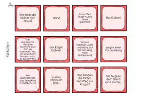 Vorschau - Spiele - Weihnachtsgeschichte Bibel Religion Zuordnungsspiel - Seite 2