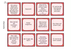 Vorschau - Spiele - Weihnachtsgeschichte Bibel Religion Zuordnungsspiel - Seite 3