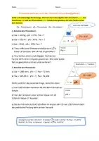Vorschau - Arbeitsblätter - Grundaufgaben Prozentrechnung Übung - Deckblatt