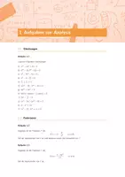 Vorschau - Arbeitsblätter - Aufgabensammlung ANALYSIS Oberstufe - inkl. Lösungen - Deckblatt