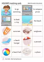 Vista previa - Juegos / Gamificación - holidays / vacation juego inglés English game - página 2