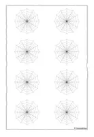 Vorschau - Fördermaterial/Inklusion - Klettmappe, Stück-zu-Stück-Zuordnung, Halloween , Eins-zu-Eins-Zuordnung - Seite 3