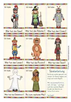 Vista previa - Juegos / Gamificación - Fasching Lesespiel "Ich habe ... wer hat ... ? Spiel Deutsch / juego alemán - página 3