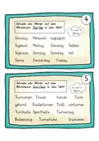 Vorschau - Fördermaterial/Inklusion - Wortfamilien & Wortstamm: Kartei - Deutsch - Kl. 3/4 (Rechtschreibung) - Seite 3