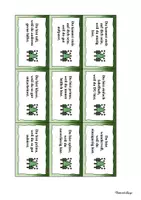 Vorschau - Bildkarten - Kärtchen für den Adventskalender - Grundschule - Seite 1