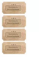 Vorschau - Bildkarten - Eintrittskarten: Zirkus der Sprachkünstler - Seite 2