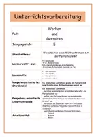 Vorschau - Stundenentwürfe - Ton Weihnachtsmann - Werken und Gestalten 5 - Seite 1