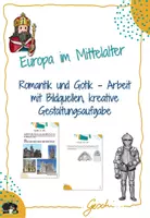 Vorschau - Stundenentwürfe - UR6 Europa im Mittelalter - Komplettpaket mit ALLEN Materialien zur Reihe - inkl. Lösungen! - Seite 1
