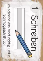 Vorschau - Poster - Wörter-Forscher - Jeden Tag ein Wort - FRESCH-Methode Rechtschreibbewusstsein fördern - Seite 3