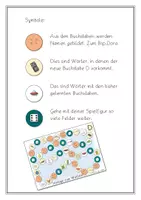 Vorschau - Spiele - Vorlage zum Wörter würfeln D - Seite 2
