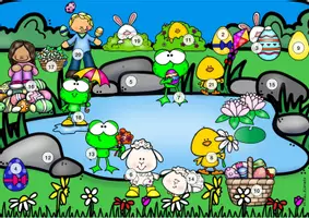 Vorschau - Arbeitsblätter - Easter - Lesespurgeschichte - Where is the chocolate egg? - Seite 2