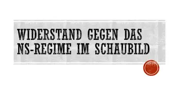 Vorschau - Präsentationen/Tafelbilder - Materialpaket 8 Schaubilder zum Nationalsozialismus/Zweiten Weltkrieg - Seite 1