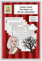Vorschau - Stundenentwürfe - Antonio Vivaldi: "Der Winter" aus "Die vier Jahreszeiten" - Deckblatt