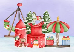 Vorschau - Arbeitsblätter - Freies Schreiben: Weihnachtsmarkt - Seite 3