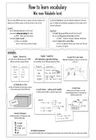 Vorschau - Arbeitsblätter - Merkblätter Englisch Klasse 5 (Vokabeln, IPA, Grammatik) - Seite 1