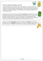 Vorschau - Arbeitsblätter - Gesunde Ernährung: Der Darm / Darm-Hirn-Achse / Probiotika / Präbiotika Merktext - Seite 3