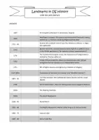 Vorschau - Arbeitsblätter - Landmarks in US History - Matching years and events - Seite 1