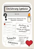 Vorschau - Arbeitsblätter - Symbole im RU: Tatsache und Geheimnis (Kl.3/4) - Deckblatt