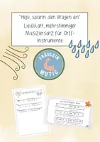 Vorschau - Stundenentwürfe - Hejo, spann den Wagen an (Materialpaket - zweifach differenziert) - Seite 1