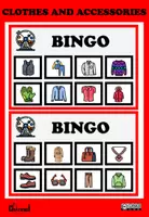Vista previa - Juegos / Gamificación - CLOTHES AND ACCESSORIES - Colour Bingo - página 1