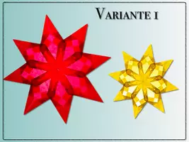 Aperçu - Matériel pour travaux manuels / dessin - ÉTOILE de fenêtre (noël) - avec 2 variantes - Page 2
