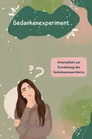Vorschau - Arbeitsblätter - Einführung und Arbeitsblatt Gedankenexperiment - Deckblatt