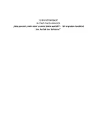 Vorschau - Stundenentwürfe - Unterrichtsentwurf Ausfall des Sehsinns - Deckblatt