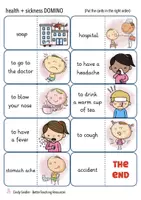 Vista previa - Juegos / Gamificación - sickness and health English domino game - página 3