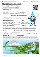 Vorschau - Arbeitsblätter - Lernplakat + Arbeitsblatt "Wasser" + Onlineübung & MP3 + Mindmap + Infografik - Seite 2