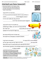 Vorschau - Arbeitsblätter - Lernposter + Arbeitsblatt "Wasserstoff" + Onlineübung & MP3 + Mindmap + Infografik - Seite 1