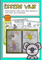 Vista previa - Unidades / Secuencias / Situaciones de Aprendizaje - Seres vivos / Els éssers vius / Catalán - Portada
