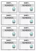 Vorschau - Spiele - Dame 5 - Números (Spiel zur Wiederholung der Zahlen) - Seite 1