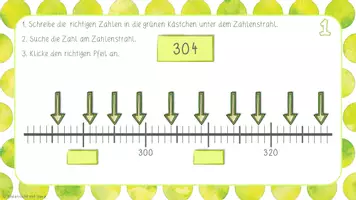 Vorschau - Interaktives Material - interaktive PDF - Zahlenstrahl ZR 1000 - Seite 2