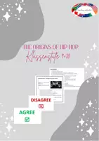 Vorschau - Aufgabenkarten - Origins of Hip Hop : Unit Lead-In and while viewing tasks - Deckblatt